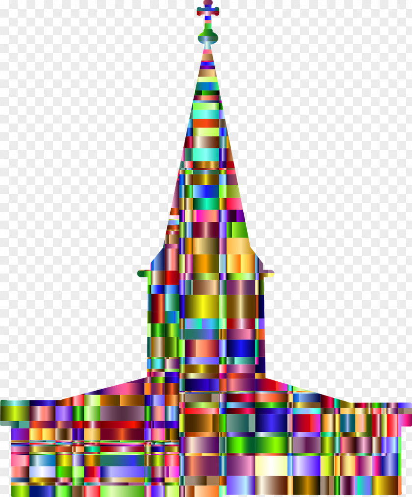 Color Church Prayer Clip Art PNG