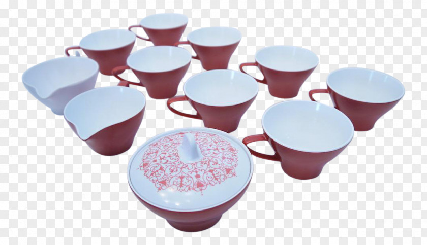 Cup Sugar Bowl Tea Set Ceramic PNG