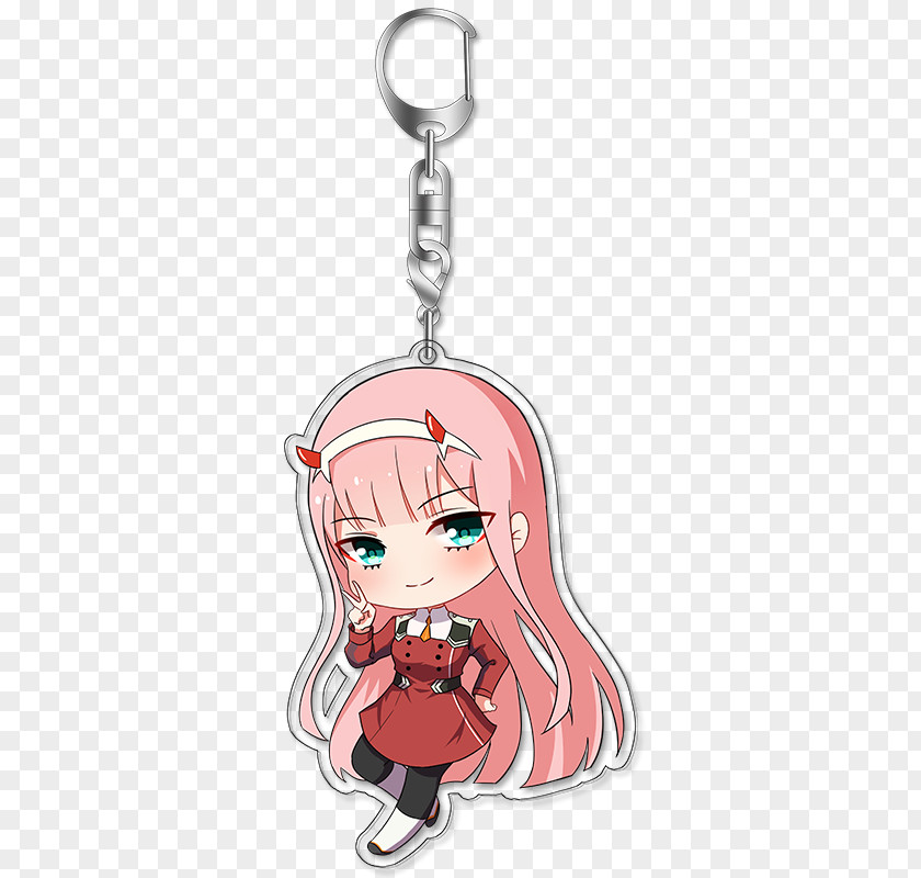 Darling In The Franxx Render Key Chains Charms & Pendants Charm Bracelet Action Toy Figures Pocket Watch PNG