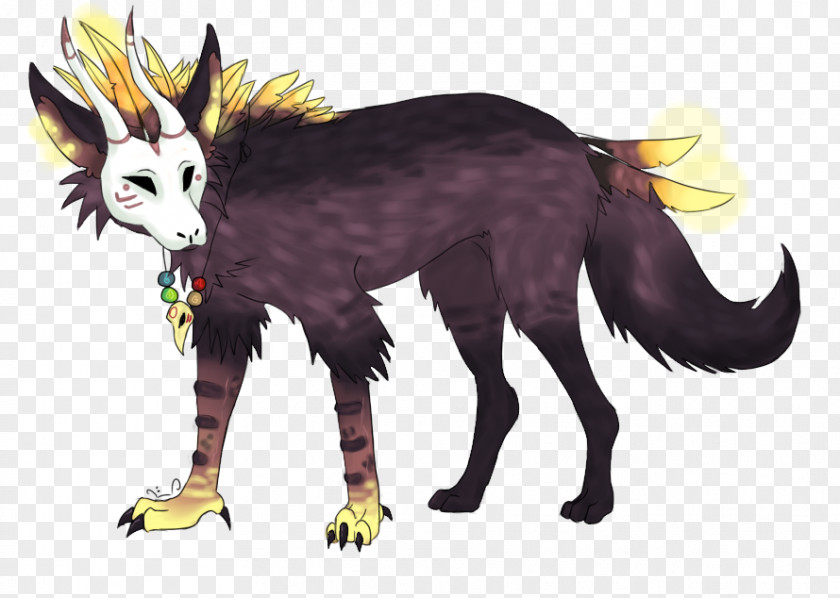 Dog Canidae Demon Illustration Mammal PNG