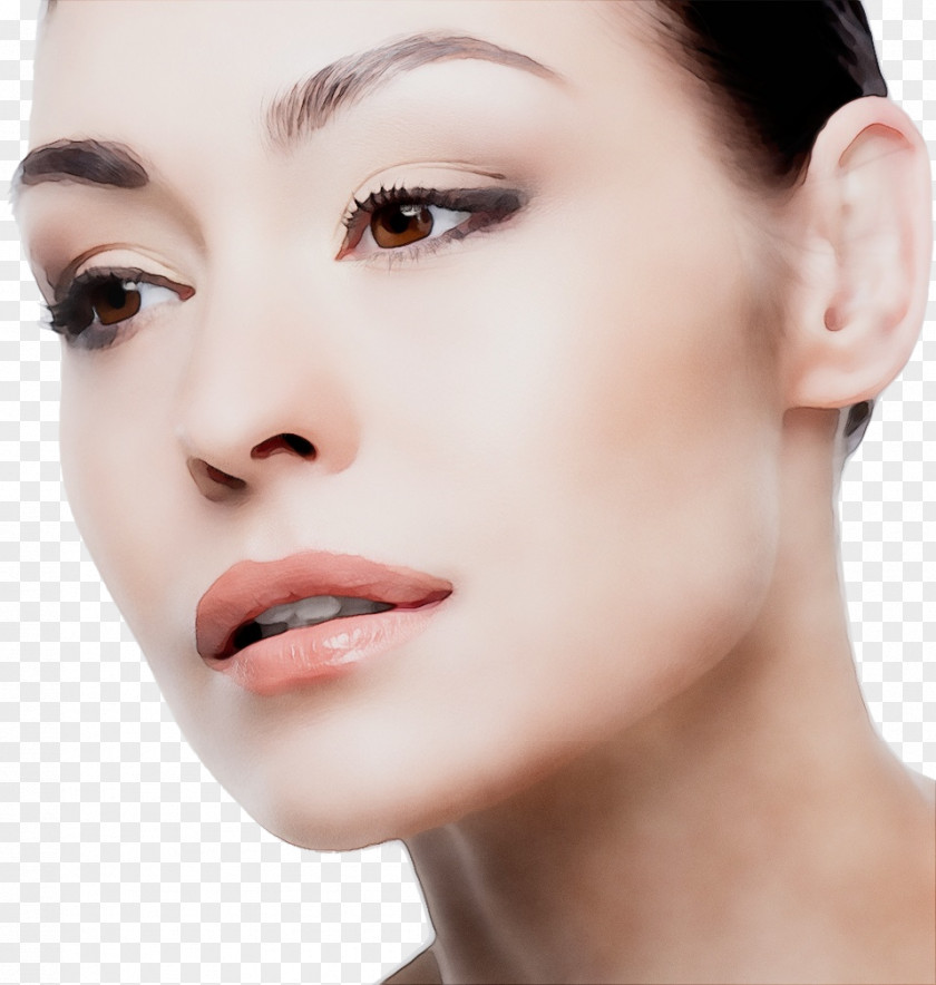 Eyelash Beauty Face Eyebrow Cheek Nose Skin PNG