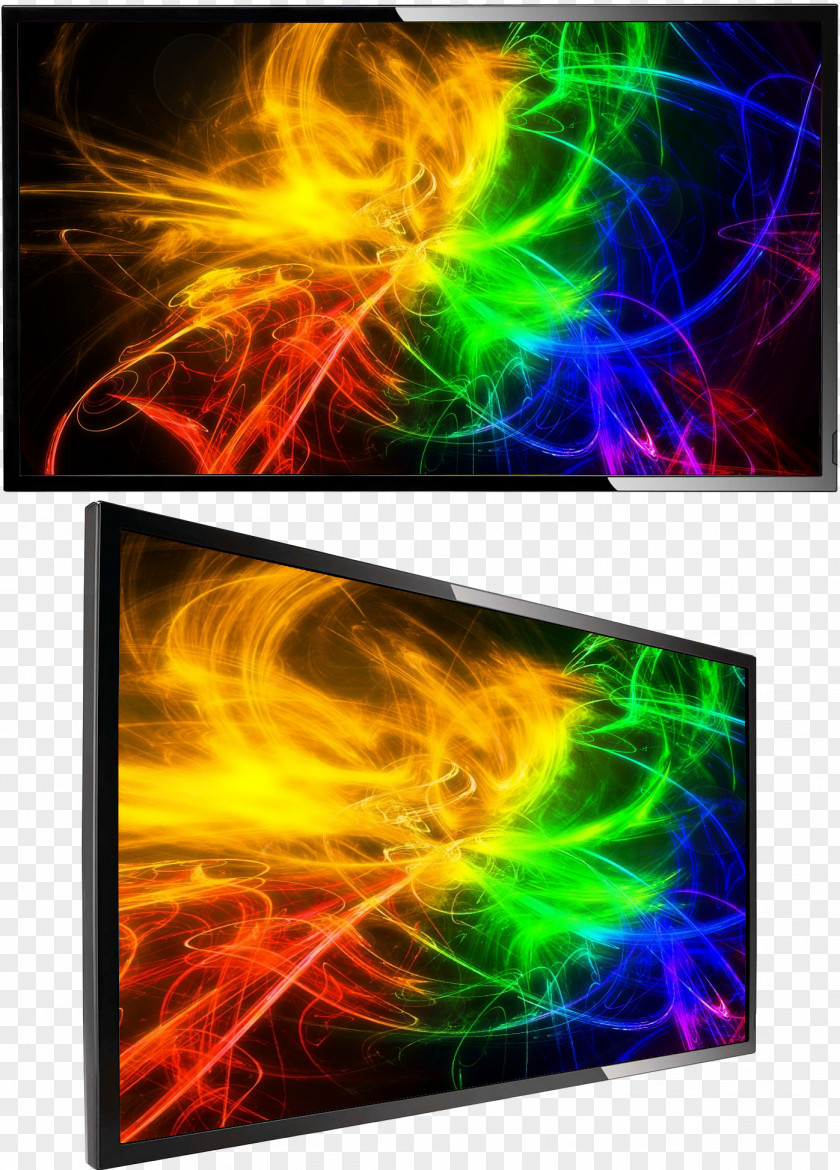 Large Screen Desktop Wallpaper Color 1080p High-definition Television Blue PNG