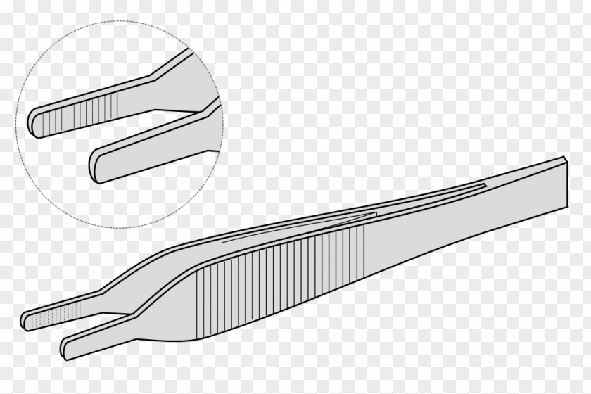 Tweezers Pęseta Anatomiczna Chirurgiczna Surgery Lancet PNG