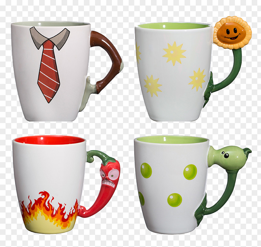 Zombies Mug Plants Vs. 2: Its About Time Minecraft PNG