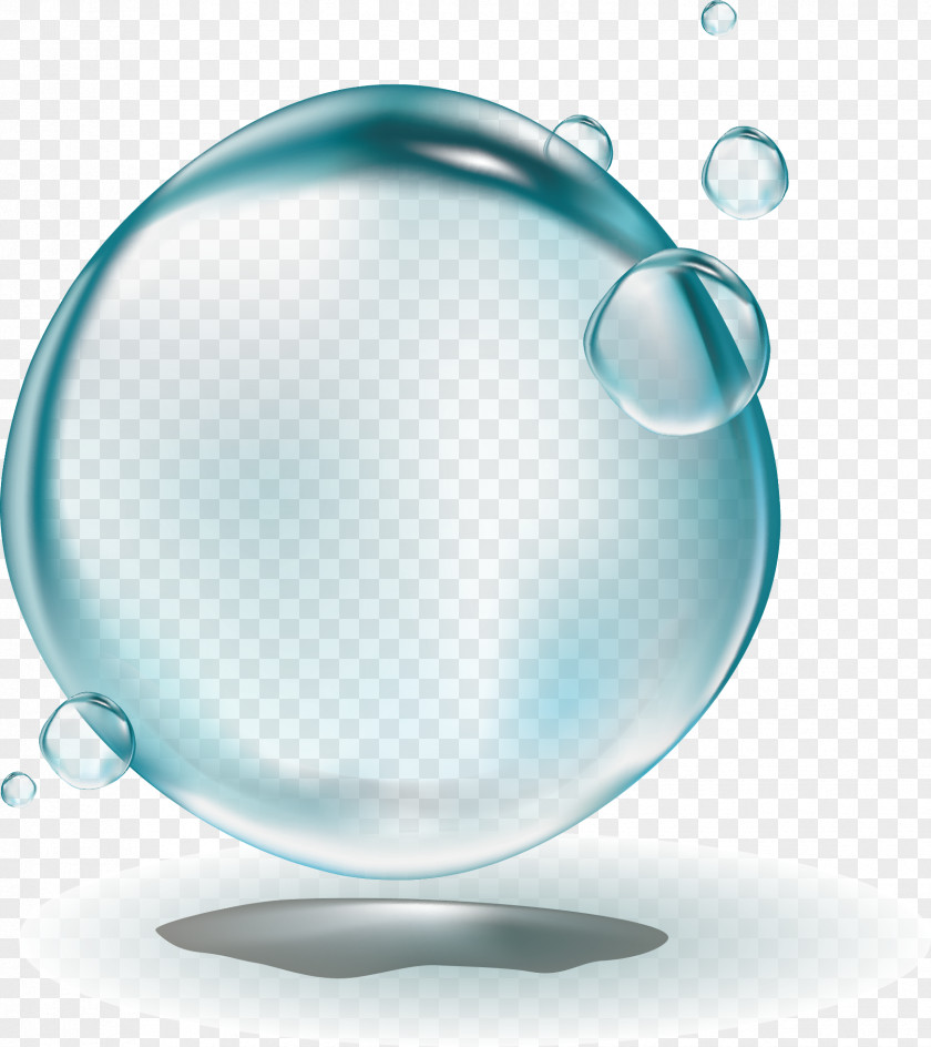 Bubble Icon PNG Icon, Transparent water droplets, clear bubble illustration clipart PNG