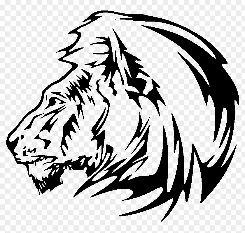 Lion Lionhead Horse Paper Sticker PNG