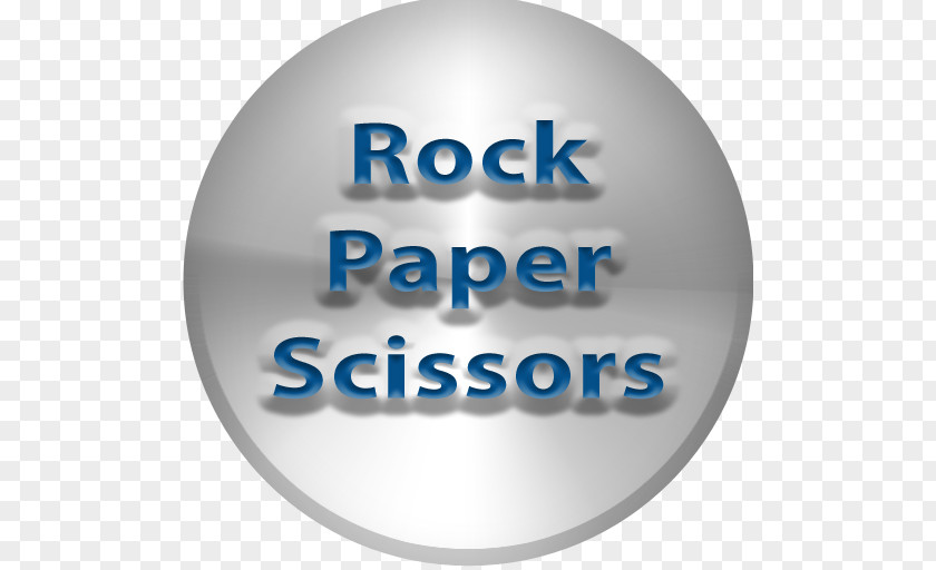 Rock Paper Scissors Game Logo Brand Font PNG