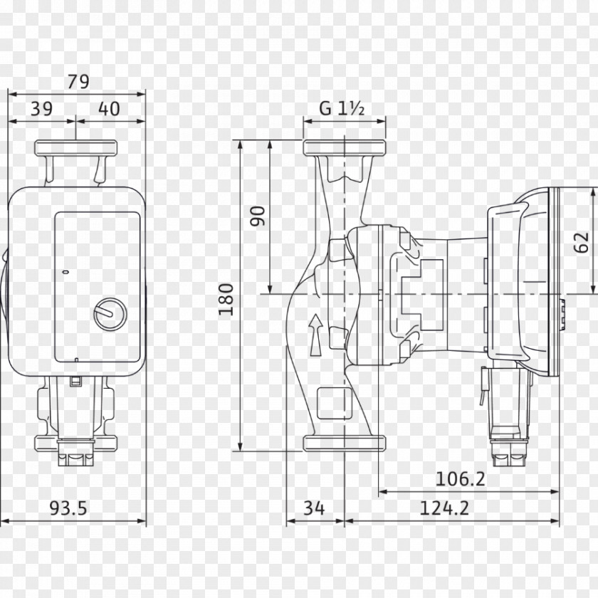 Atmos Circulator Pump WILO Group Floor Plan Berogailu PNG