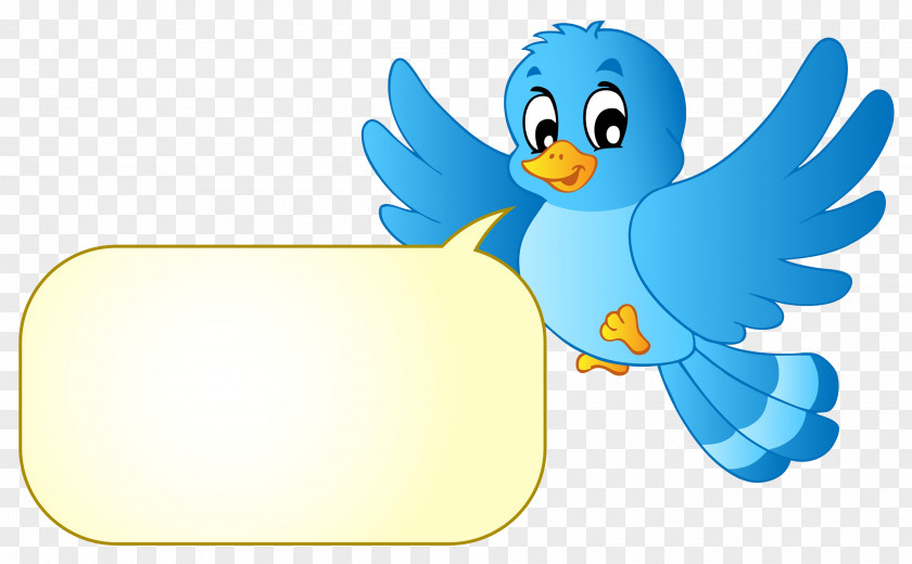 Birdie And Text Box Bird Royalty-free Clip Art PNG
