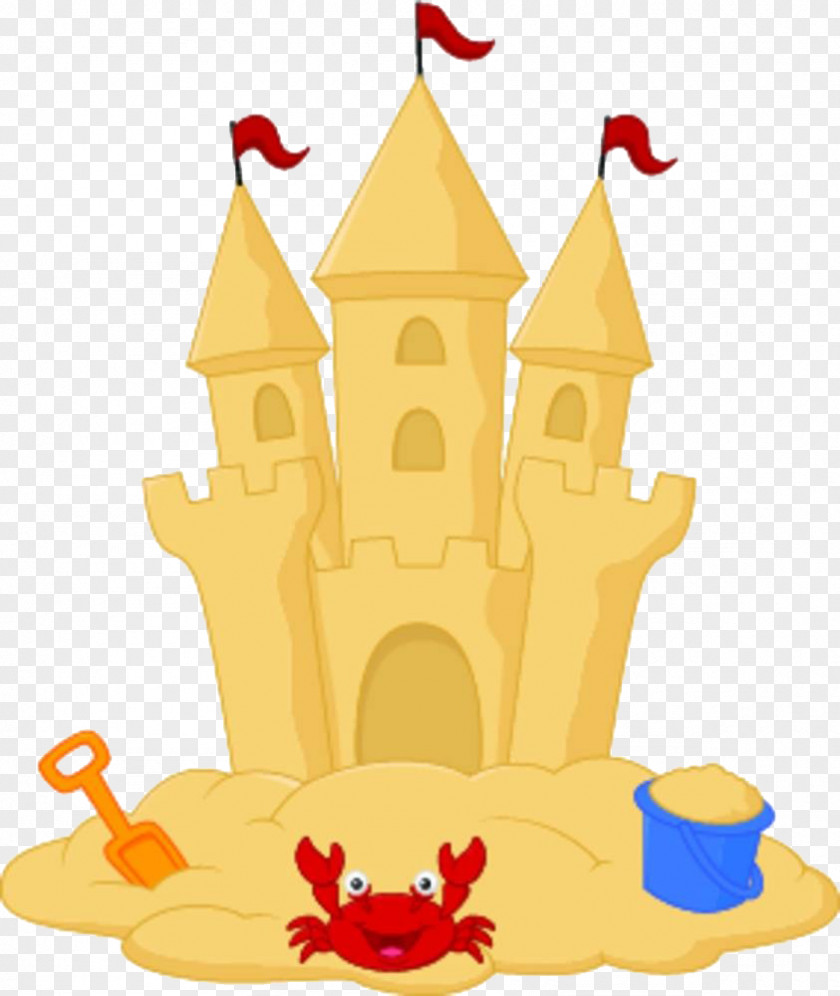Sand Castle Art And Play Drawing Clip PNG
