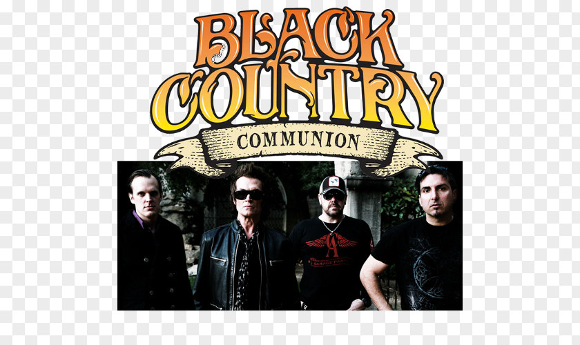 T-shirt Black Country Communion Album Cover Film PNG