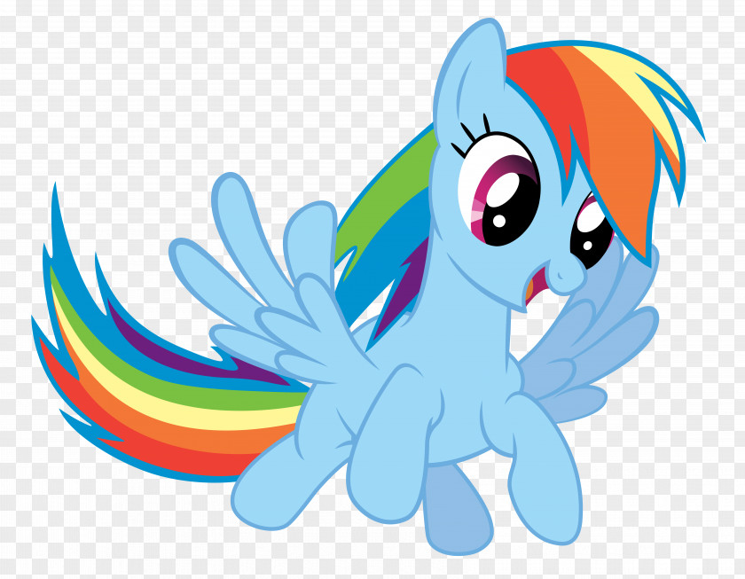 Horse Pony Rainbow Dash Fasting PNG