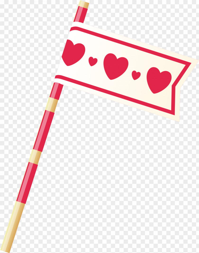 Love Cartoon Flag Download Wallpaper PNG