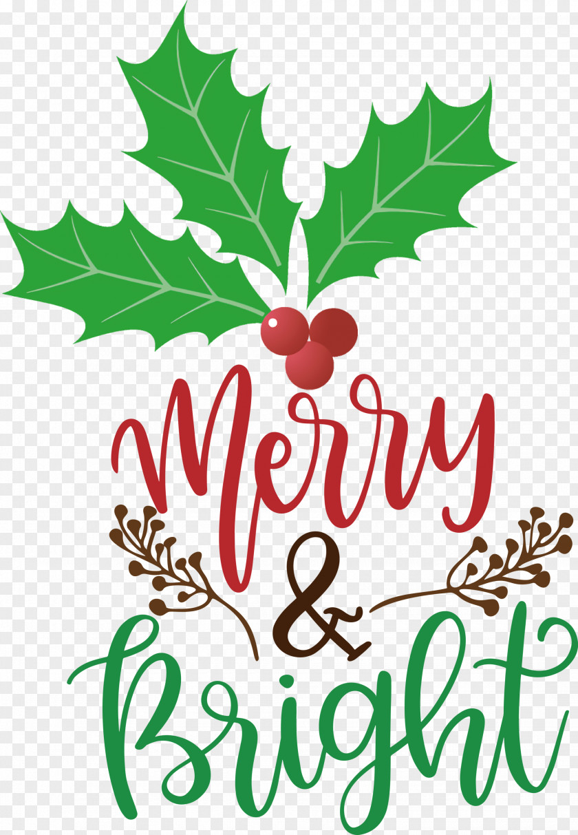 Merry And Bright PNG