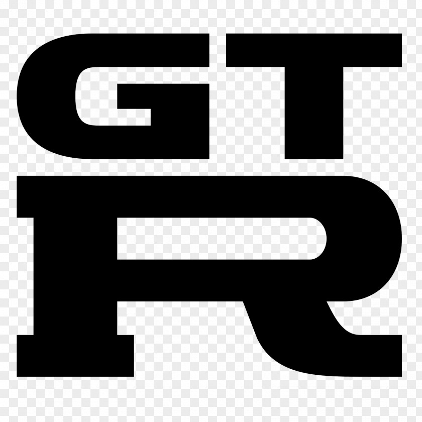 Nissan GT-R Logo Font PNG