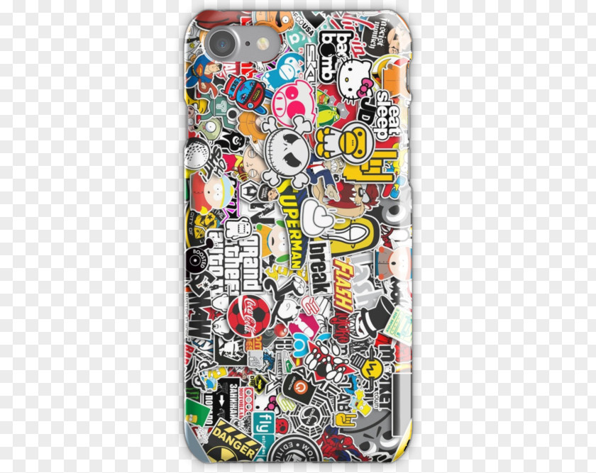 Sticker Bomb IPhone 6S 4S Apple 7 Plus PNG