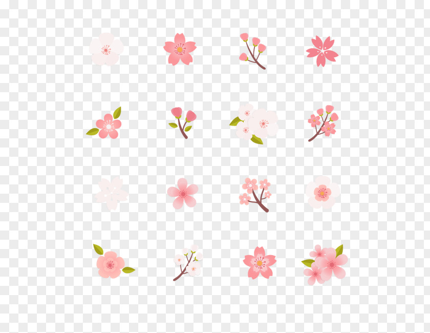Vector Small Flowers PNG