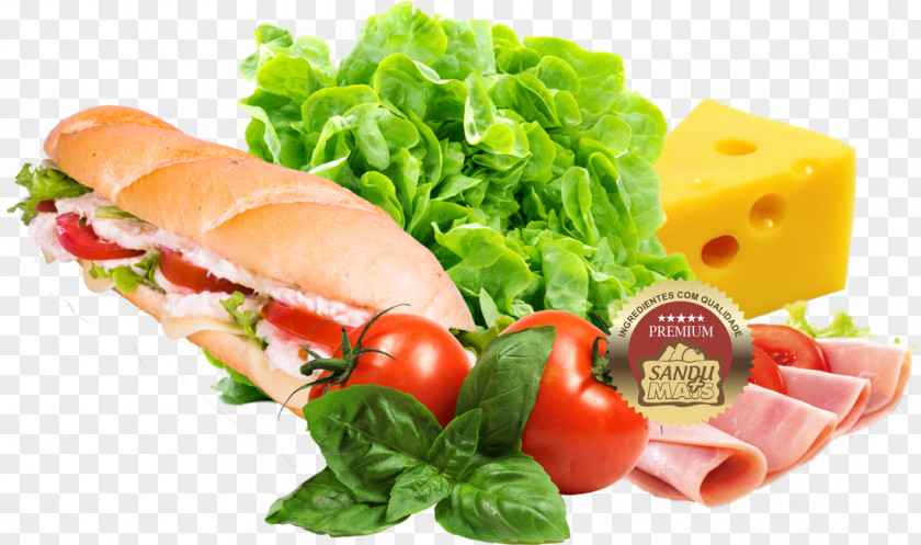 Ham And Cheese Sandwich Salad Produce Lettuce PNG