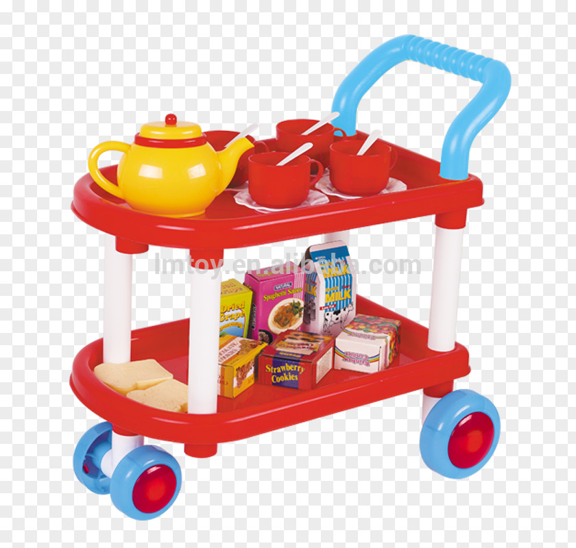 Plastic Toy Shopping Cart PNG