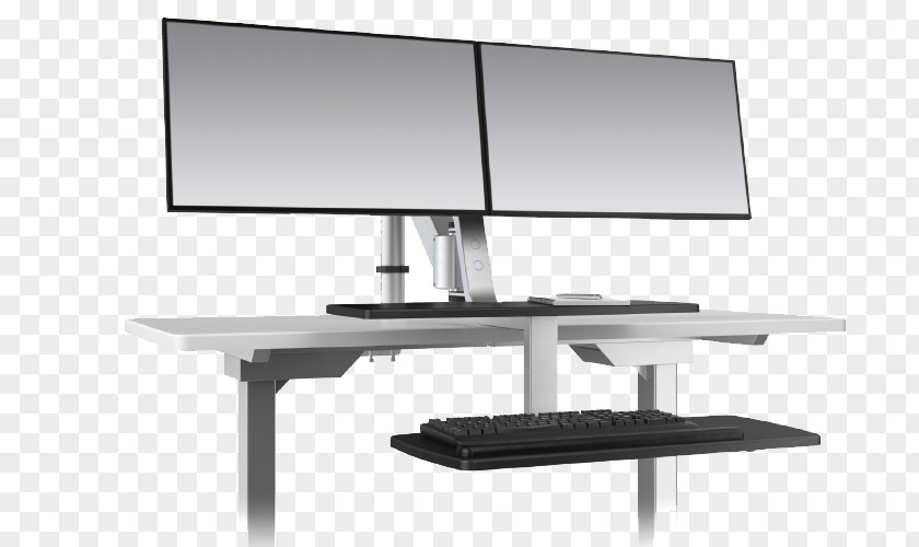 Sitstand Desk Computer Monitors Human Factors And Ergonomics Office Table Furniture PNG