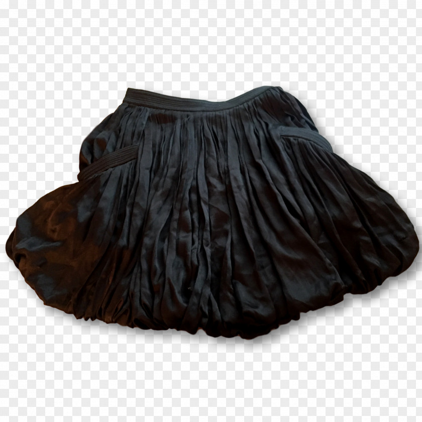 Skirt Black M PNG