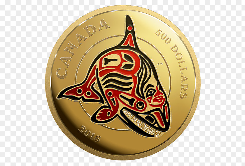 Coin Silver Haida People Gold PNG