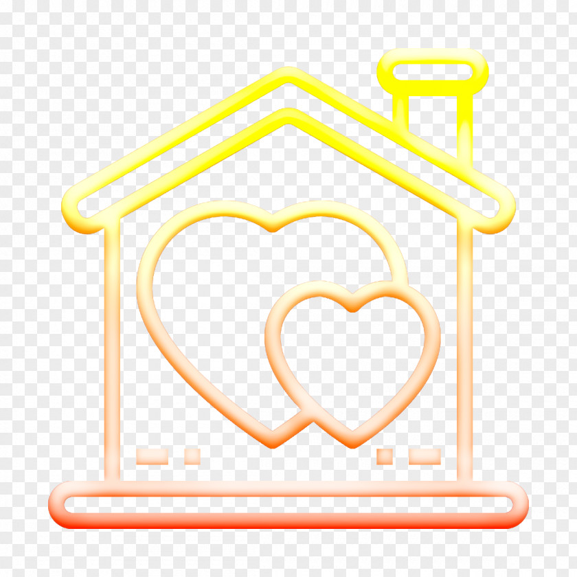Home Icon Heart Love PNG