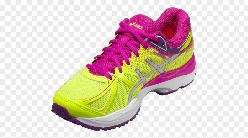 Yellow Asics Junior Gel-Cumulus 17 Running ShoesChampion Shoes For Women Pink Sports Gel Cumulus GS PNG