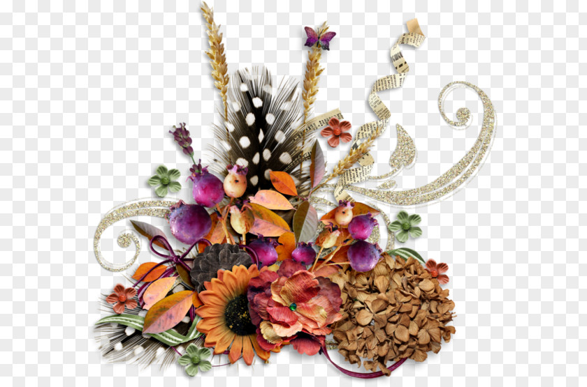 Halloween Material Floral Design Clip Art Image PNG