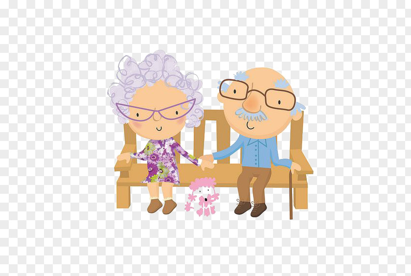 His Wife Children Grandparent Drawing Art Clip PNG