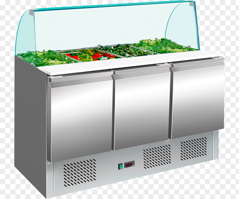 Table Saladette Refrigerator Pizza Refrigeration PNG