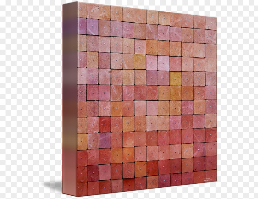 Brick Wood Stain Wall Rectangle PNG