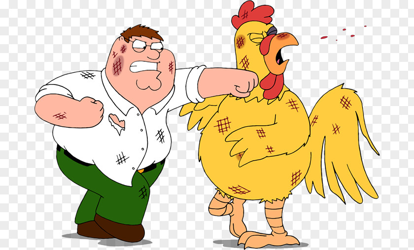 Cartoon Family Peter Griffin Rooster Guy Yourself PNG