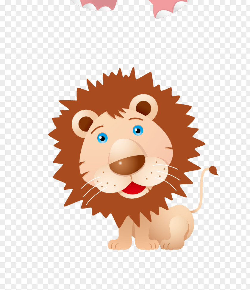 Cartoon Lion Child Clip Art PNG