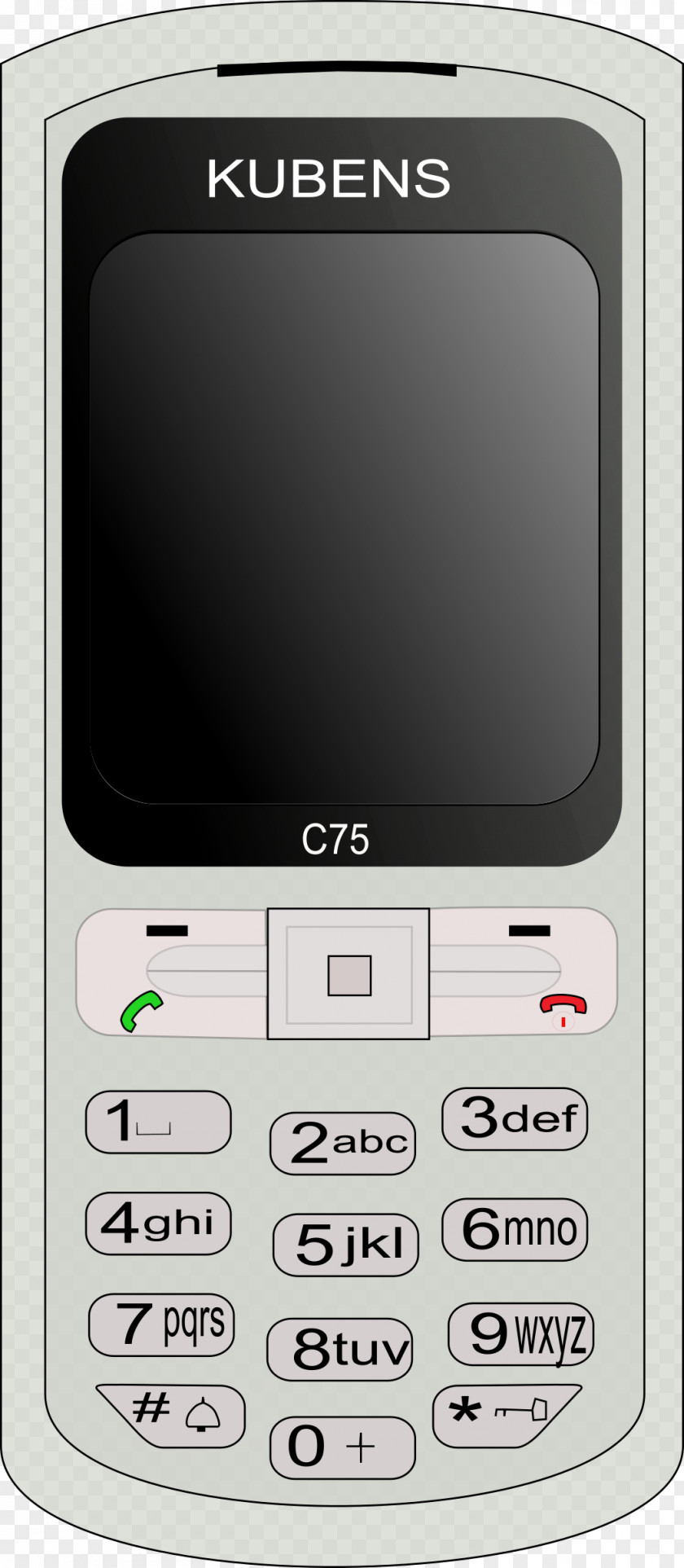 Cellphone Feature Phone Mobile Phones Clip Art Telephone Cellular Network PNG