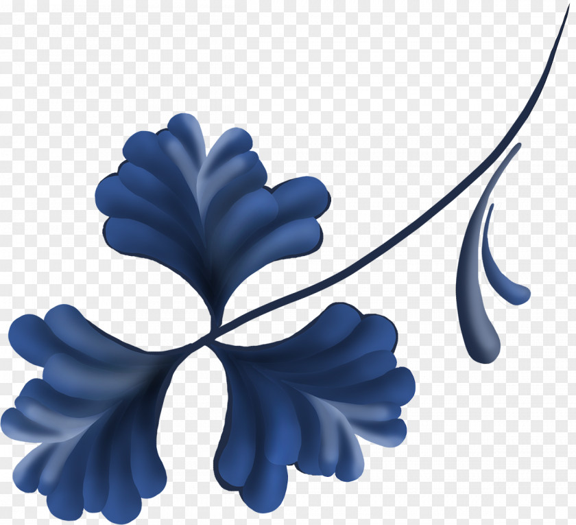 Leaf Blue Clip Art Image PNG