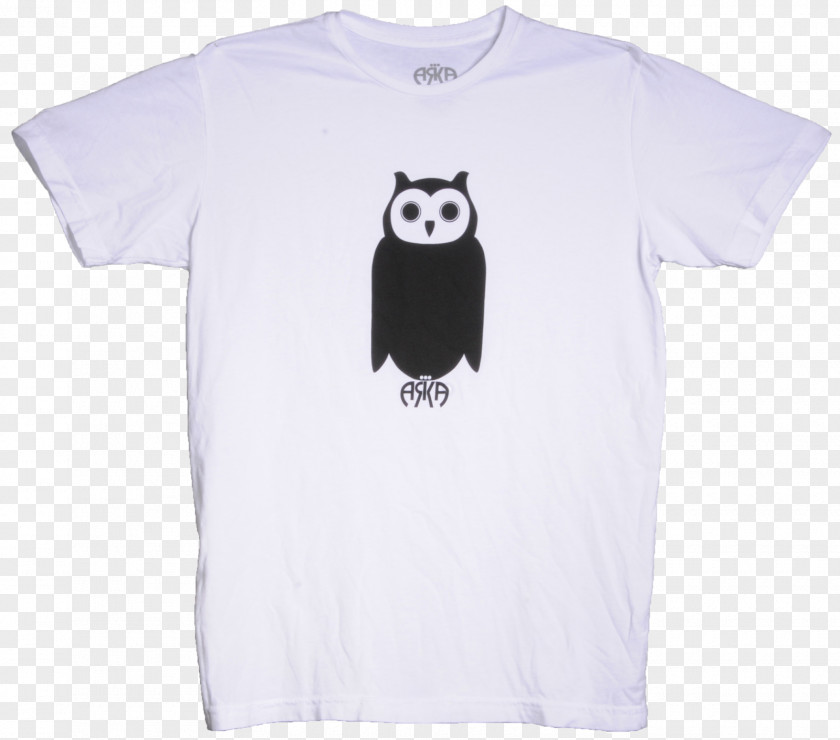 T-shirt Owl Sleeve Neck PNG