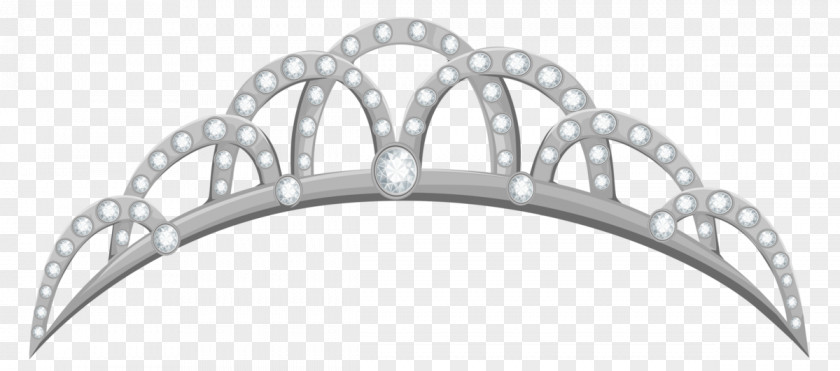 Transparent Crown Clip Arts Art Tiara Silver Ladies Rhinestone Diadem PNG
