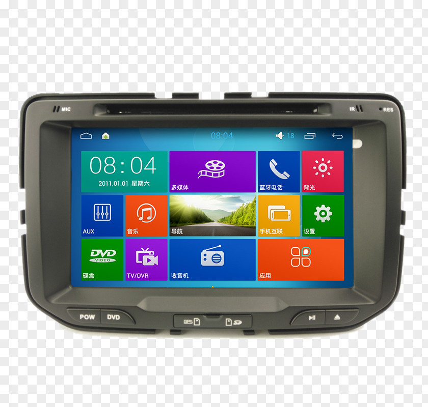 Buick Excelle Navigation One Machine Car Peugeot 308 GPS Device Global Positioning System Automotive PNG