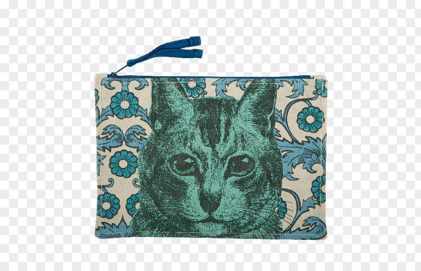 Cat Whiskers Coin Purse Place Mats Rectangle PNG