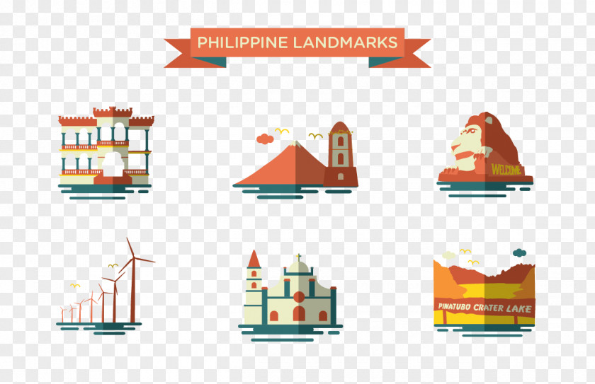 Landmarks Philippines Graphic Design Clip Art PNG