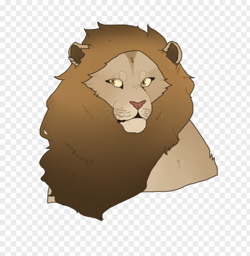 Lion Whiskers Cat Snout Cartoon PNG