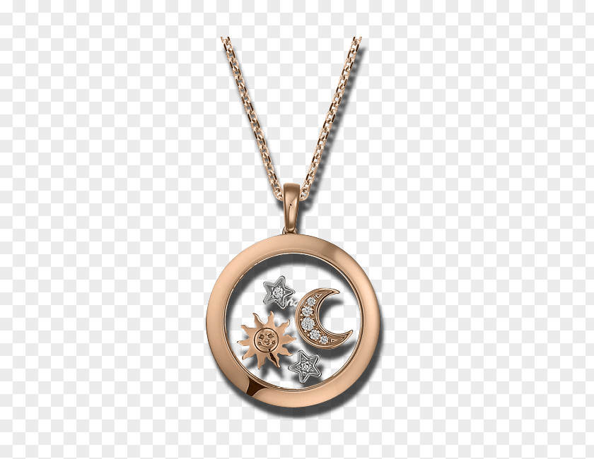 Mond Locket Necklace PNG