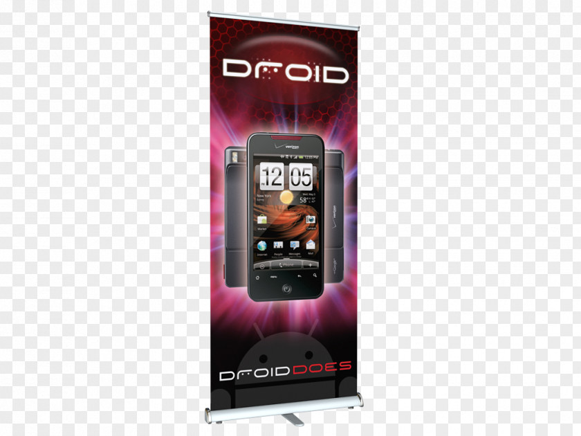Roll Up Banners Advertising Mobile Phones Banner Flyer PNG