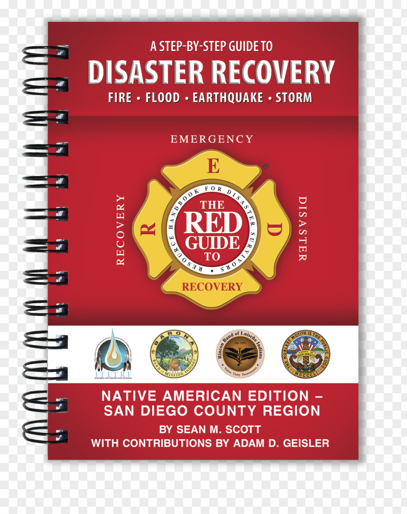 Book The Red Guide To Recovery: Resource Handbook For Disaster Survivors Publishing Recovery Preparedness PNG