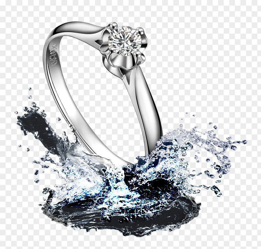 Drops On The Ring Wedding Jewellery Diamond PNG