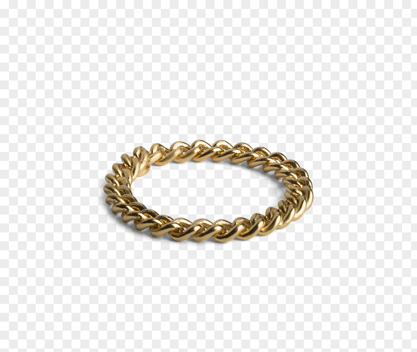 Ring Chain Bracelet 01504 Bangle Jane Kønig PNG