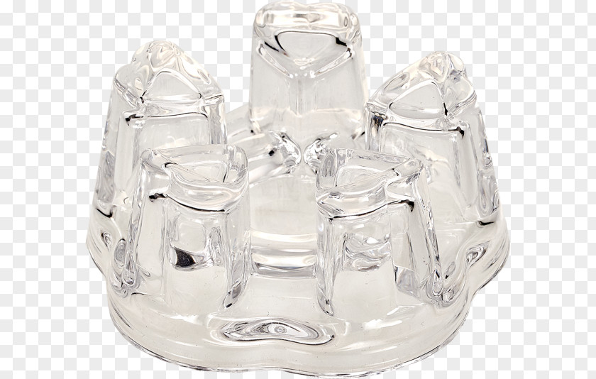 Small Glass Bottle Silver PNG