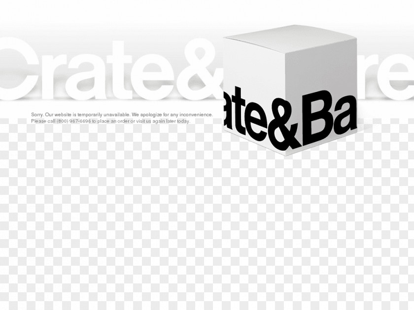 Box Logo Brand Crate & Barrel Font PNG