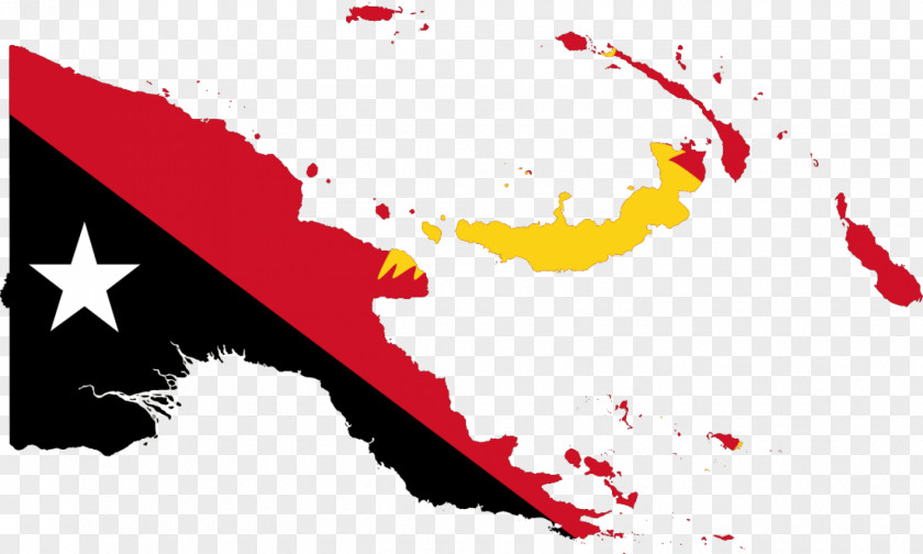 Map Hela Province New Guinea Highlands Flag Of Papua PNG